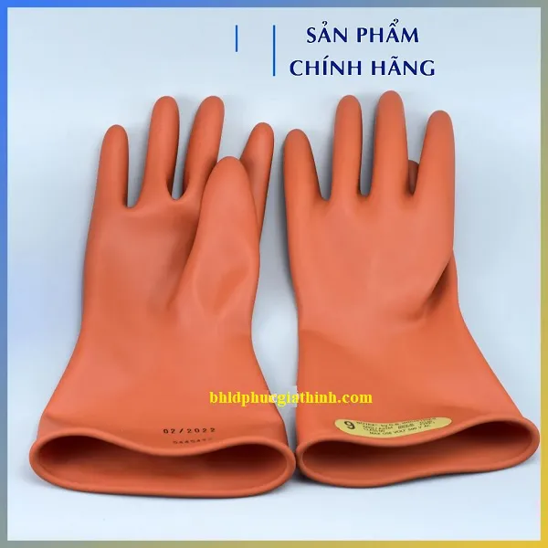 Găng tay cao su cách điện 500V Novax Class 00 dài 280mm Malaysia
