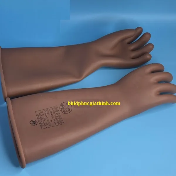 Găng tay cao su cách điện cao áp 26.5KV Yotsugi Nhật Bản chính hãng dài 460mm