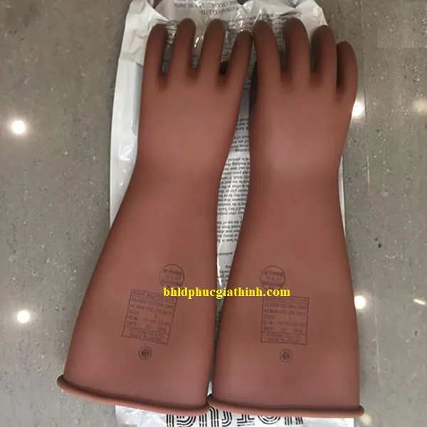 Găng tay cao su cách điện cao áp 26.5KV Yotsugi Nhật Bản chính hãng dài 460mm