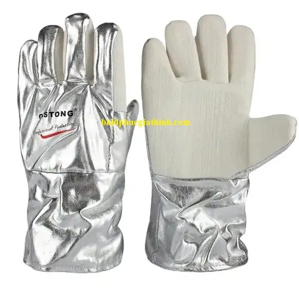 Găng tay tráng bạc chịu nhiệt 350 độ Castong NFRR 15-34