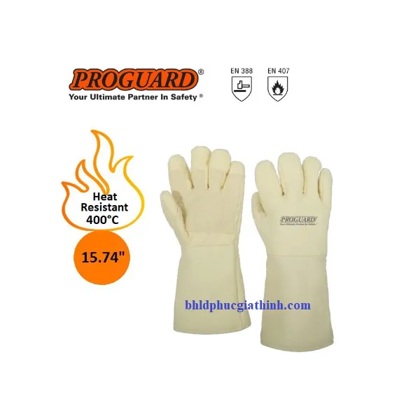 Găng tay chịu nhiệt 400 độ Proguard KYM/600/1 chính hãng