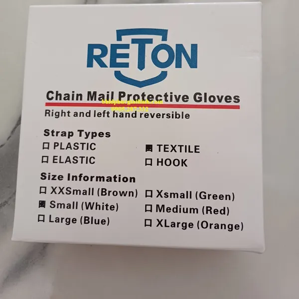 Găng tay chống cắt vòng Inox thương hiệu Reton loại 5 ngón