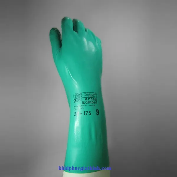Găng tay chống hoá chất Ansell 37-175 độ dày 0.46mm
