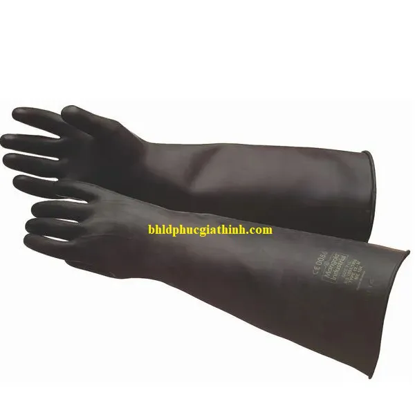 Găng tay cao su tự nhiên Ansell Alphatec 87-118 chống dầu chống hoá chất và axit