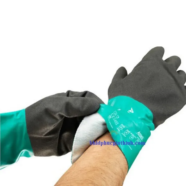 Găng tay chống dầu và chống hoá chất Alphatec 58-435
