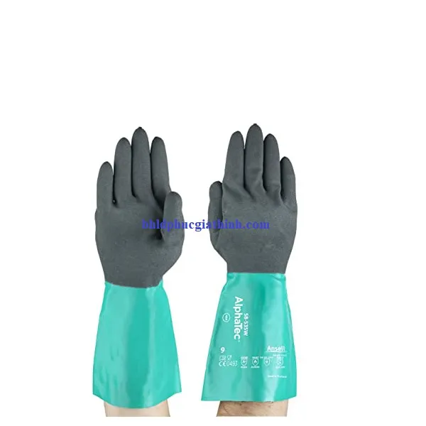Găng tay chống dầu và chống hoá chất Alphatec 58-435
