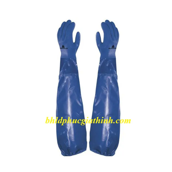 GĂNG TAY CHỐNG HOÁ CHẤT DELTA PLUS VE766 DÀI 62CM