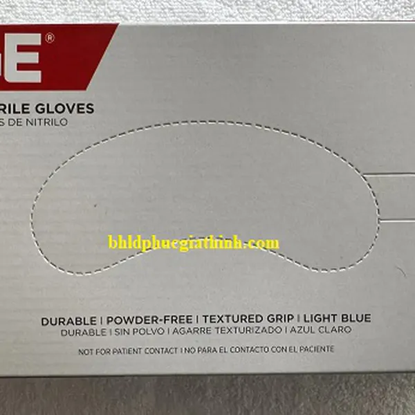 Găng tay Nitrile chống hóa chất dùng một lần Ansell EDGE 82-135