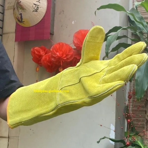 Găng tay da hàn Ansell ActivArmr™ 43-216 chính hãng – Chịu nhiệt cao