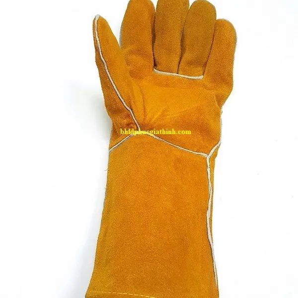 Găng tay da hàn 2 lớp Everest EW16 dài 40cm