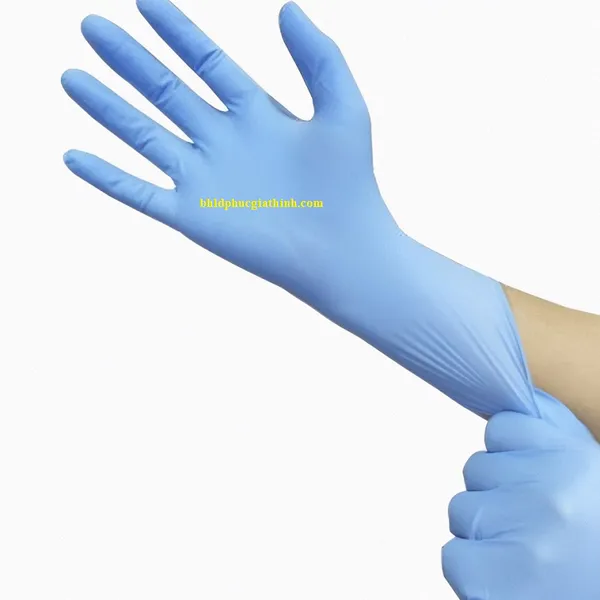 Găng tay Nitrile chống hoá chất dùng một lần Excia 9500 Malaysia