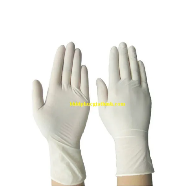 Găng tay chất liệu Nitrile dùng trong phòng sạch Cyber Clean dài 30cm thương hiệu Top Glove