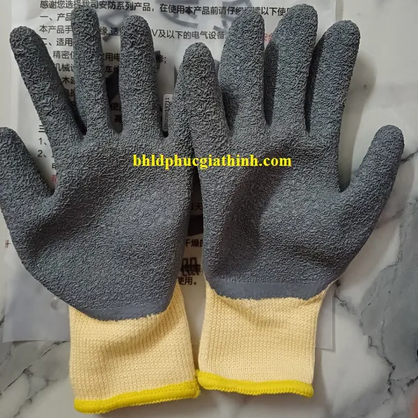 Găng tay phủ cao su cách điện 400V