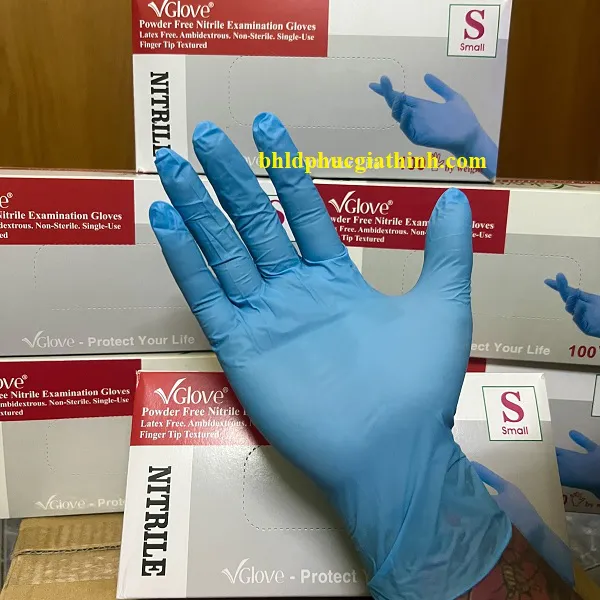 Găng tay y tế Nitrile Vglove của Khải Hoàn