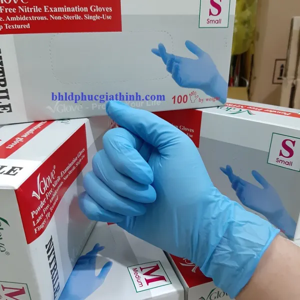 Găng tay y tế Nitrile Vglove của Khải Hoàn