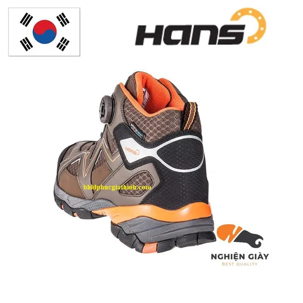 Giày bảo hộ cổ cao cách điện 14KV Hans HS-78 Davinch 6 Hàn Quốc