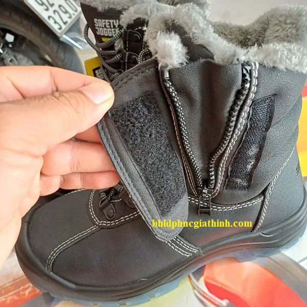 Giày bảo hộ cao cổ dùng trong kho lạnh Jogger Nordic chịu được nhiệt độ âm 17 độ trong 30 phút