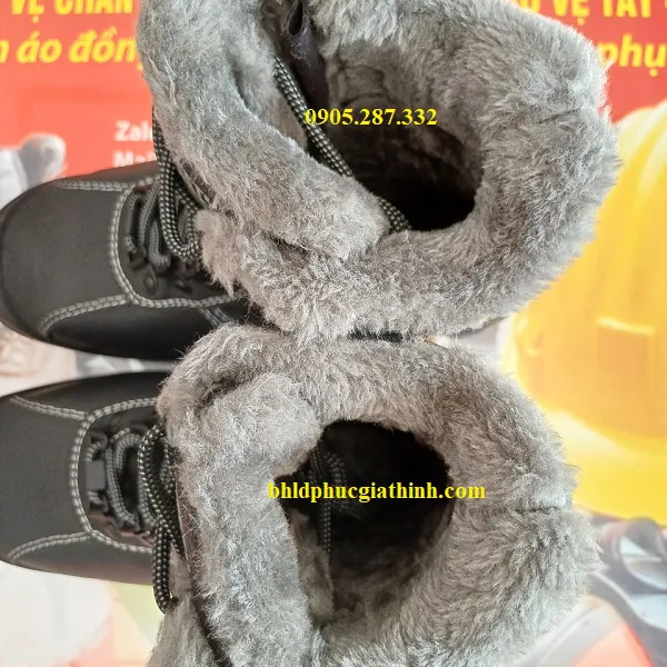 Giày bảo hộ cao cổ dùng trong kho lạnh Jogger Nordic chịu được nhiệt độ âm 17 độ trong 30 phút