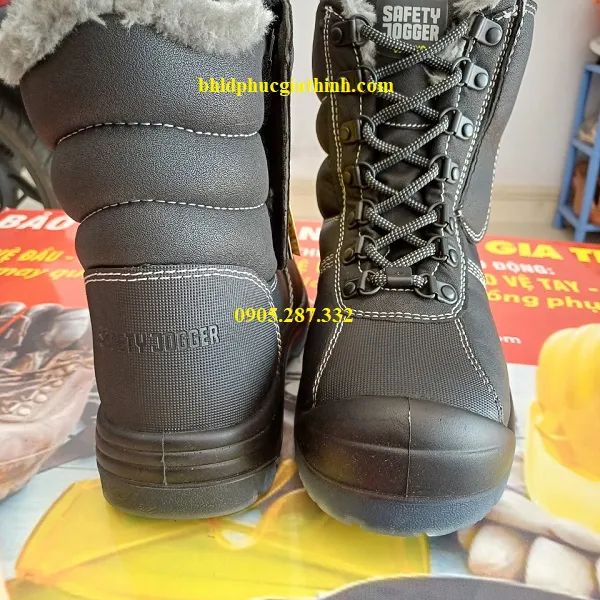 Giày bảo hộ cao cổ dùng trong kho lạnh Jogger Nordic chịu được nhiệt độ âm 17 độ trong 30 phút