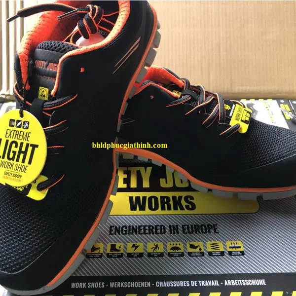 Giày bảo hộ chống tĩnh điện thể thao siêu nhẹ Jogger Ligero