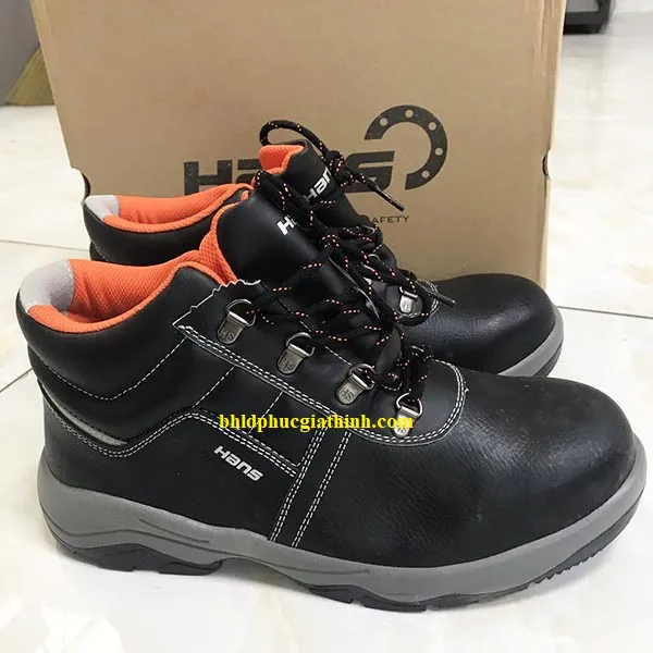 Giày bảo hộ cao cổ Hans HS-55 tiêu chuẩn KCS Hàn Quốc