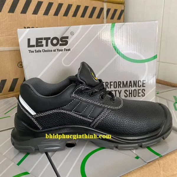 Giày bảo hộ mũi thép đế thép Letos 2101-1 S3 chất lượng cao