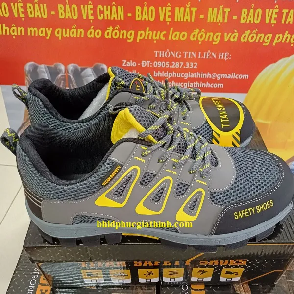 Giày bảo hộ siêu nhẹ thoáng khí Hilan kiểu dáng thể thao
