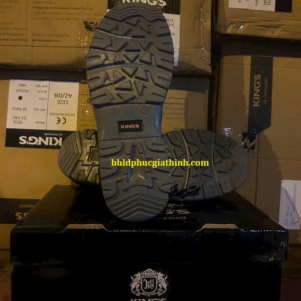 Giày bảo hộ mũi thép đế thép thấp cổ KING’S by Honeywell 9531 chính hãng