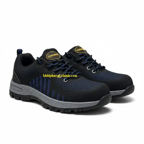 Giày bảo hộ thoáng khí siêu nhẹ cách điện 6KV Titan Safety Elan S1P