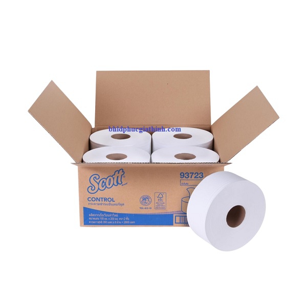 Giấy vệ sinh cuộn lớn 2 lớp SCOTT Kimberly-Clark 93723