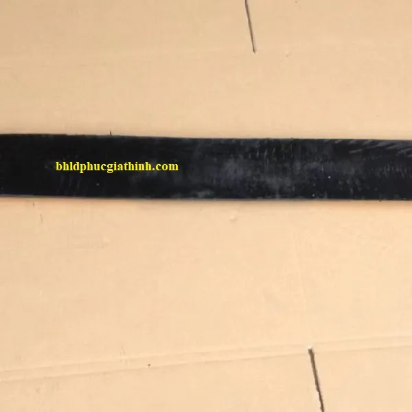 Gờ giảm tốc cao su vàng đen kích thước Dài 1000 x Rộng 100 x Cao 20mm