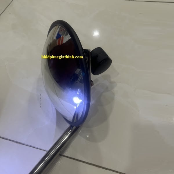 Gương cầu lồi soi kiểm tra thiết bị phi 21cm tay cầm dài 97cm
