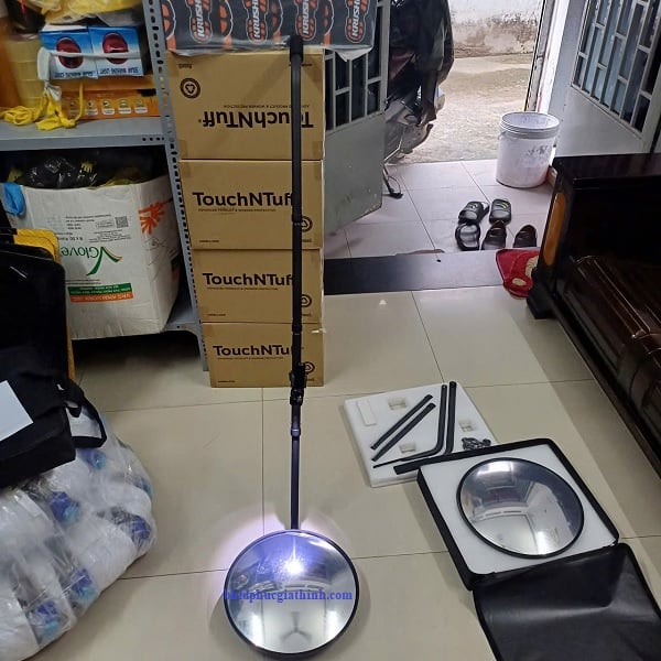 Gương cầu lồi kiểm định soi gầm ô tô chất liệu nhựa ABS cao cấp D300mm