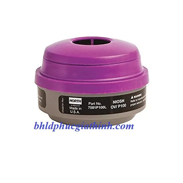 PHIN LỌC ĐỘC KHÍ OV VÀ BỤI HƠI DẦU HONEYWELL 7581P100L