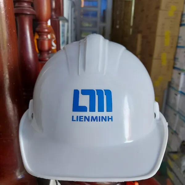 In logo trực tiếp lên nón bảo hộ lao động