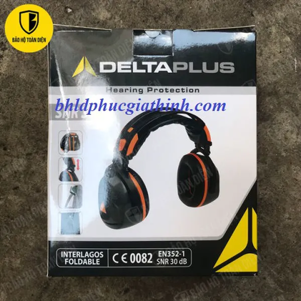 CHỤP TAI CHỐNG ỒN DELTA PLUS INTERLAGOS GIẢM ỒN 33DB