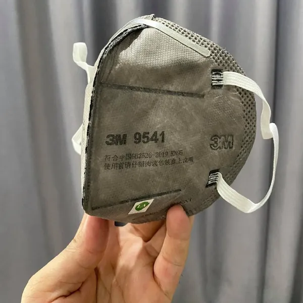 Khẩu trang than hoạt tính 3M 9541 chính hãng hiệu suất lọc 95%