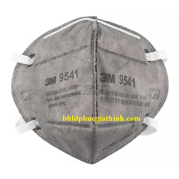 Khẩu trang than hoạt tính 3M 9541 chính hãng hiệu suất lọc 95%