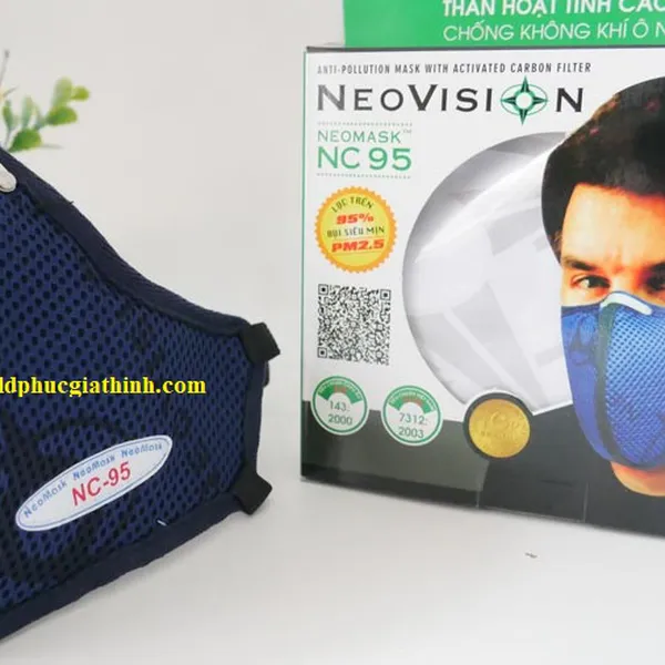 Khẩu trang than hoạt tính cao cấp NeoMask NC95 thương hiệu NeoVision