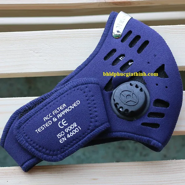 Khẩu trang than hoạt tính 2 van thở NeoShield lọc khuẩn 99% thương hiệu NeoVision