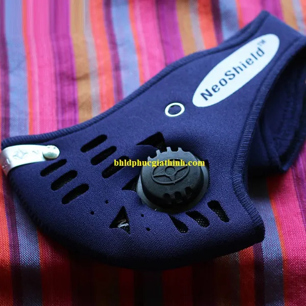 Khẩu trang than hoạt tính 2 van thở NeoShield lọc khuẩn 99% thương hiệu NeoVision