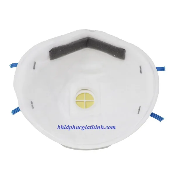 Khẩu trang lọc bụi kháng khuẩn có van thở 3M 8822 tiêu chuẩn FFP2