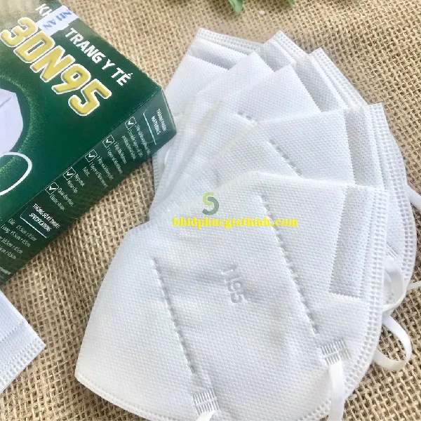 Khẩu trang y tế 4 lớp 3DN95 Khánh An lọc khuẩn đến 99%