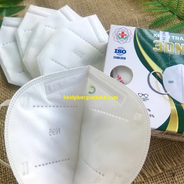 Khẩu trang y tế 4 lớp 3DN95 Khánh An lọc khuẩn đến 99%
