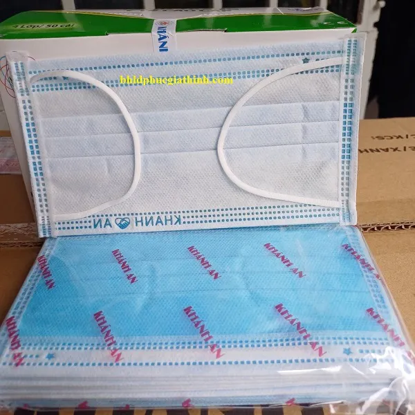 Khẩu trang y tế 4 lớp giấy kháng khuẩn Khánh An