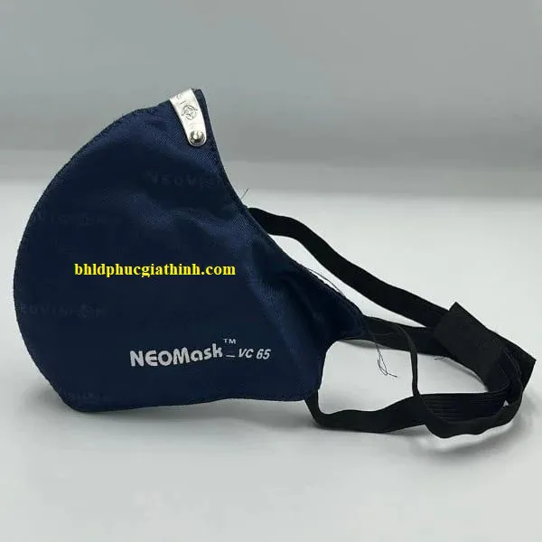 Khẩu trang than hoạt tính lọc bụi kháng khuẩn NeoMask VC65 dây đeo qua gáy