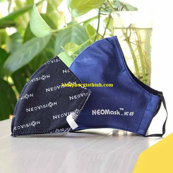Khẩu trang than hoạt tính lọc bụi kháng khuẩn NeoMask VC65 dây đeo qua tai