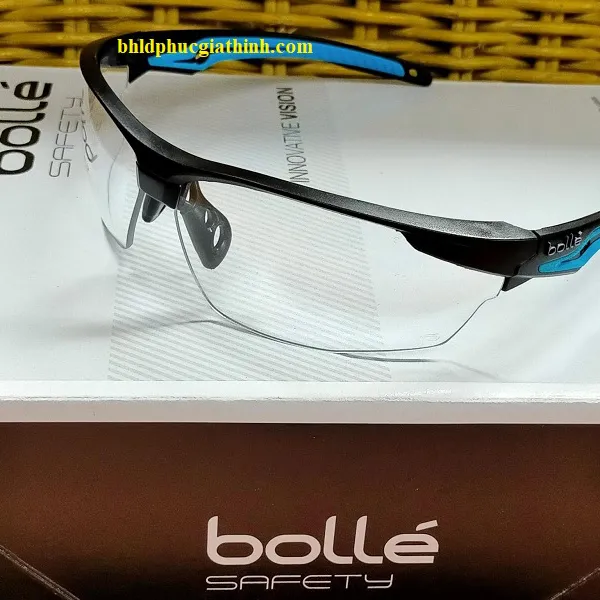 Kính bảo hộ chống hoá chất chống tia UV Bolle TRYOPSI chính hãng Pháp