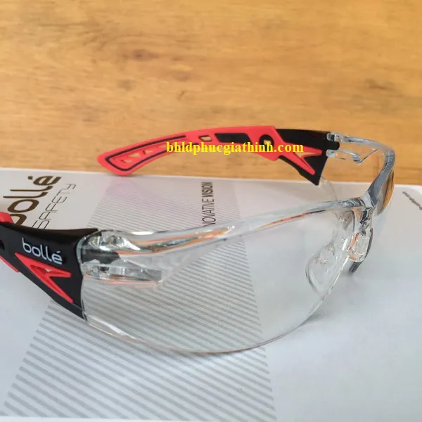 Kính bảo hộ chống hoá chất Rush Clear thương hiệu Bolle Pháp