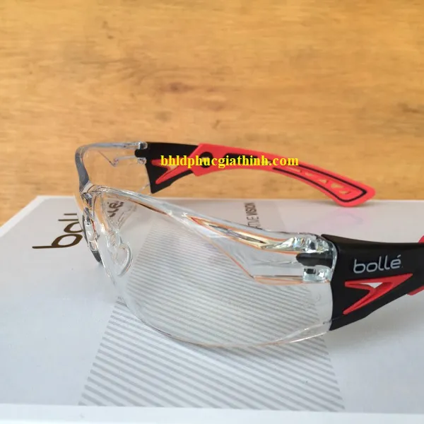 Kính bảo hộ chống hoá chất Rush Clear thương hiệu Bolle Pháp